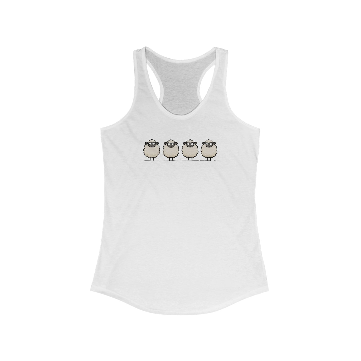 Cool Sheep - Racerback Tank