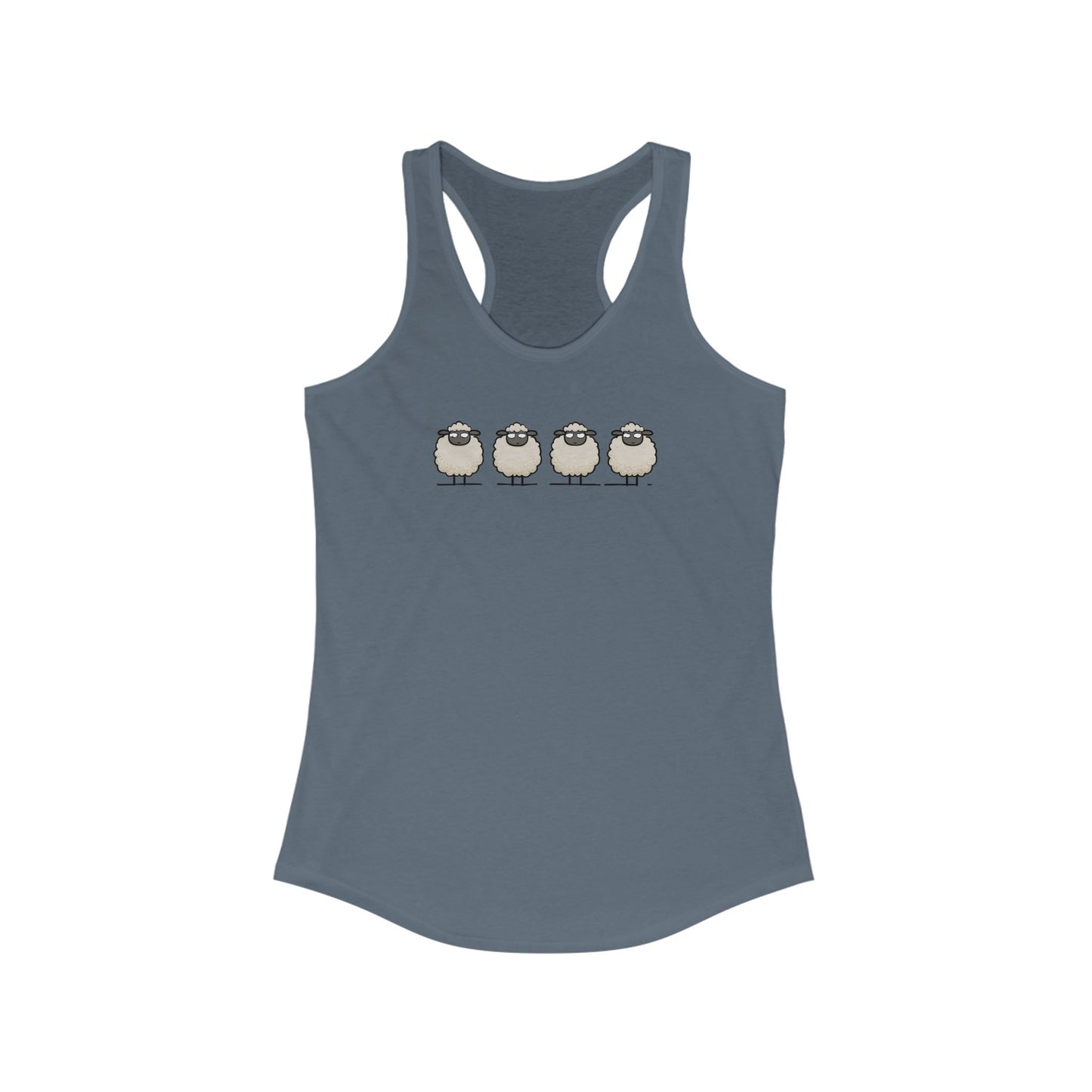 Cool Sheep - Racerback Tank