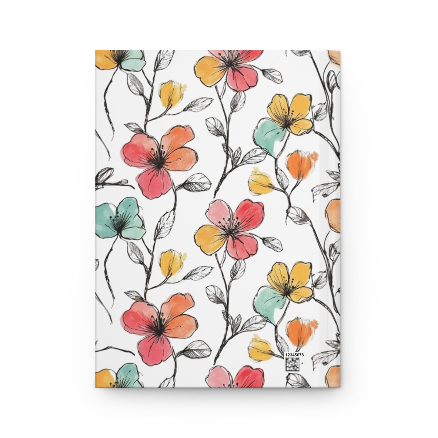 Floral Jesus Hardcover Journal