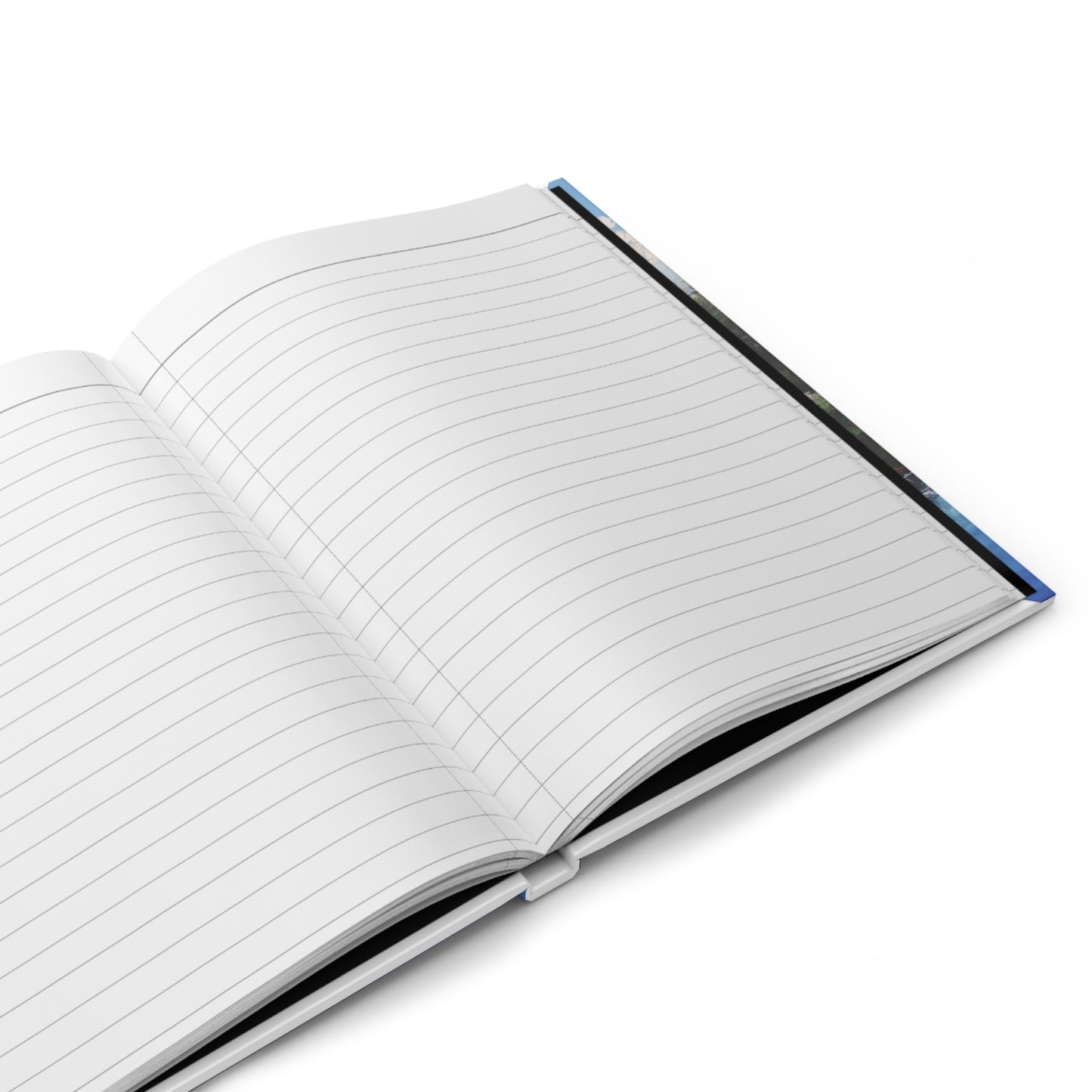 Oil Painting Mountains Notebook