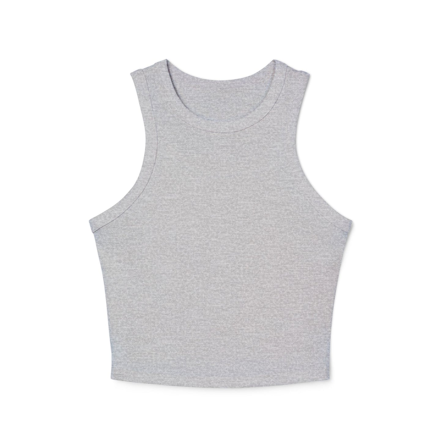 "Joyful" Rib Racer Tank Top
