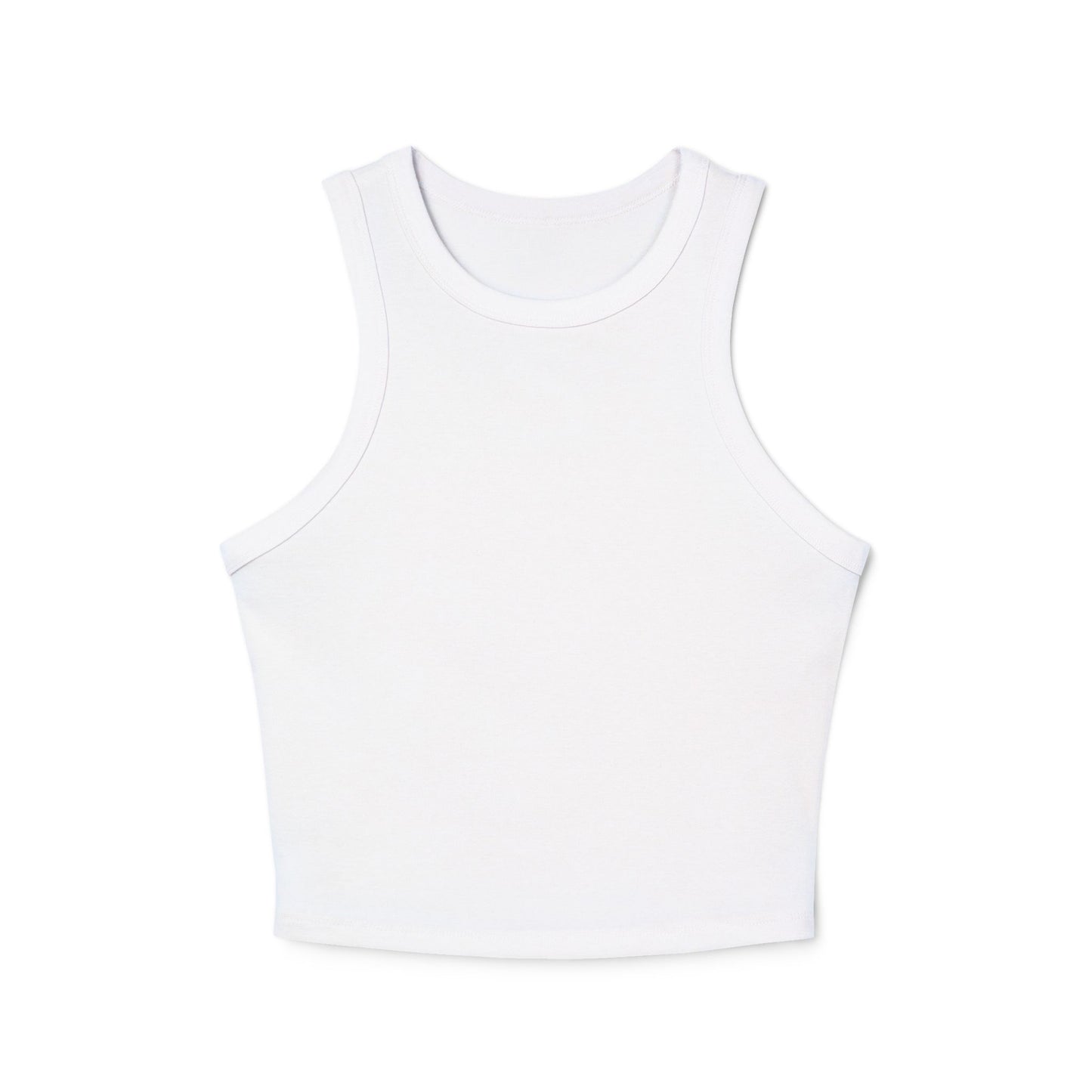 "Joyful" Rib Racer Tank Top