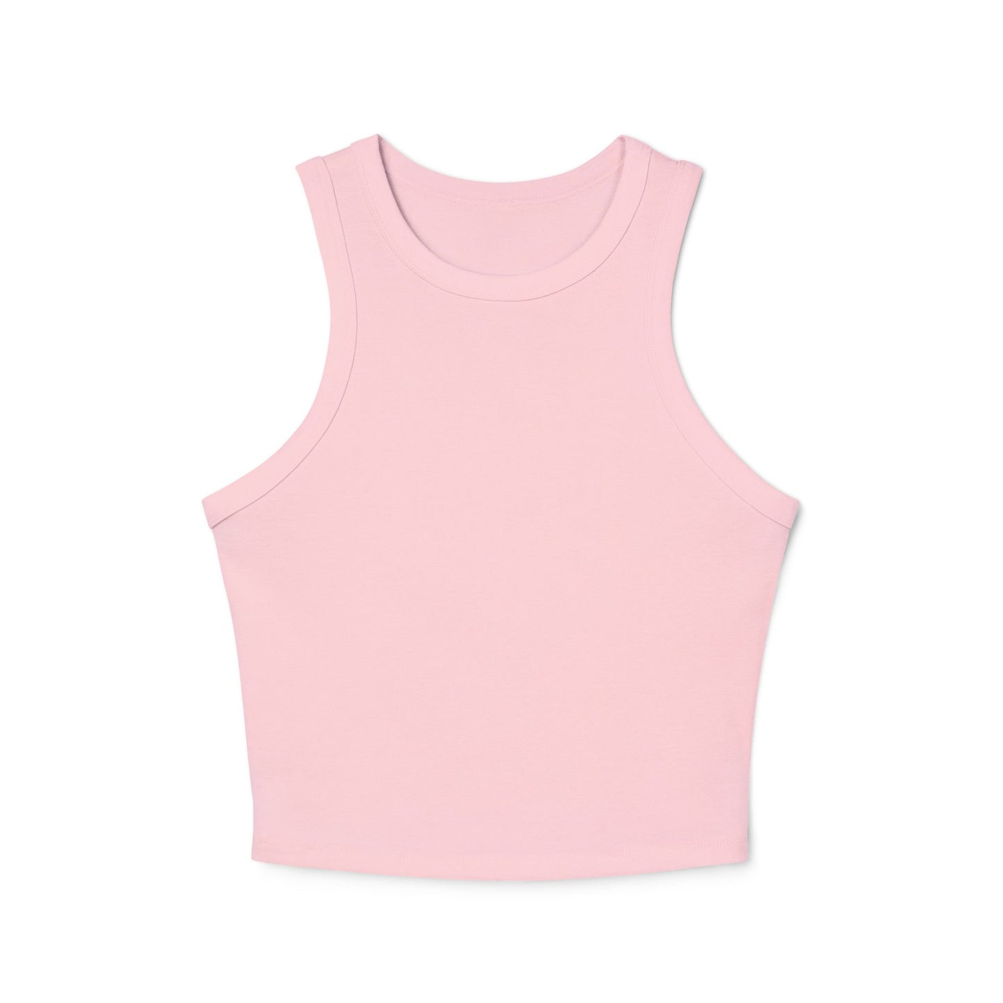 "Joyful" Rib Racer Tank Top