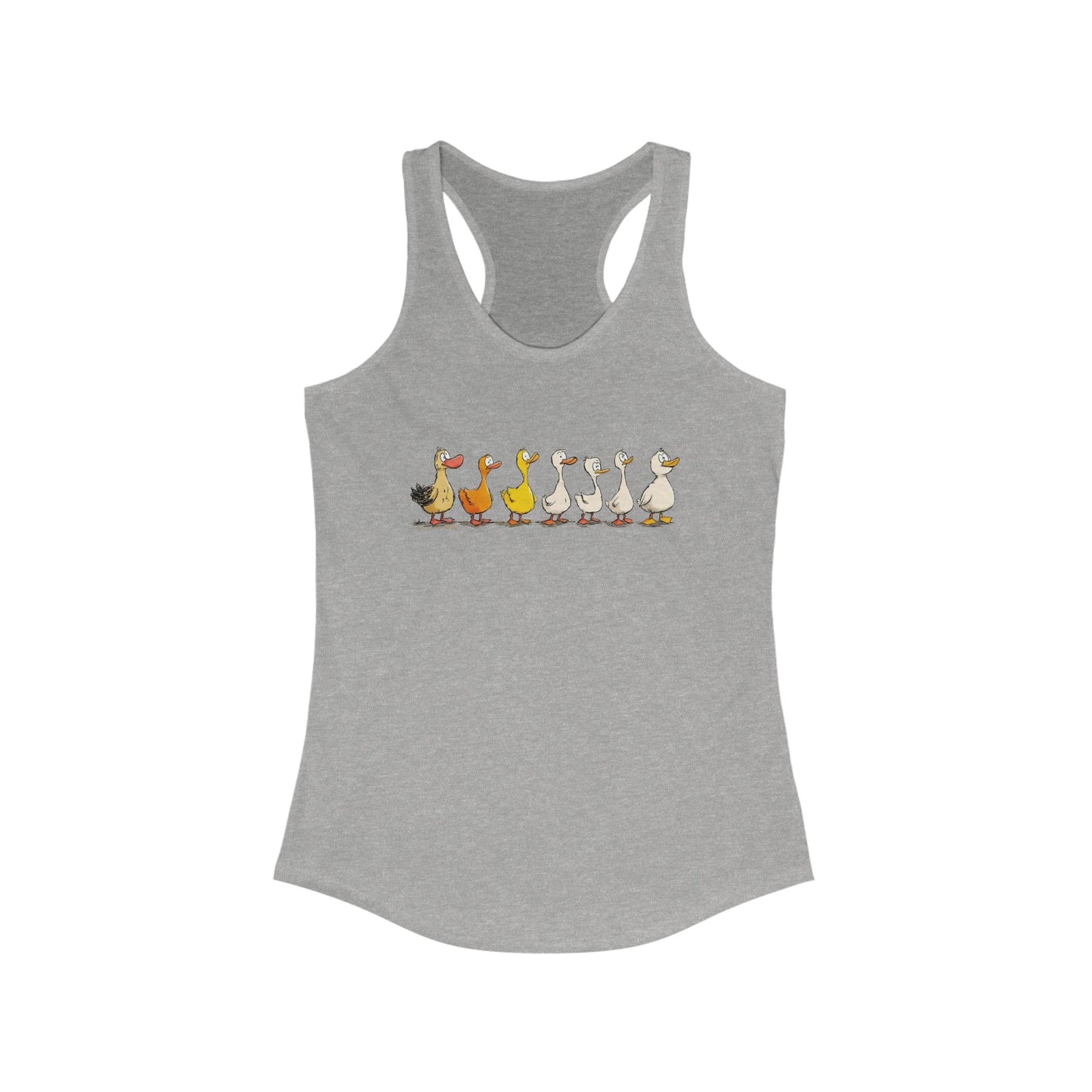 Ducks In A Row - Racerback Tank